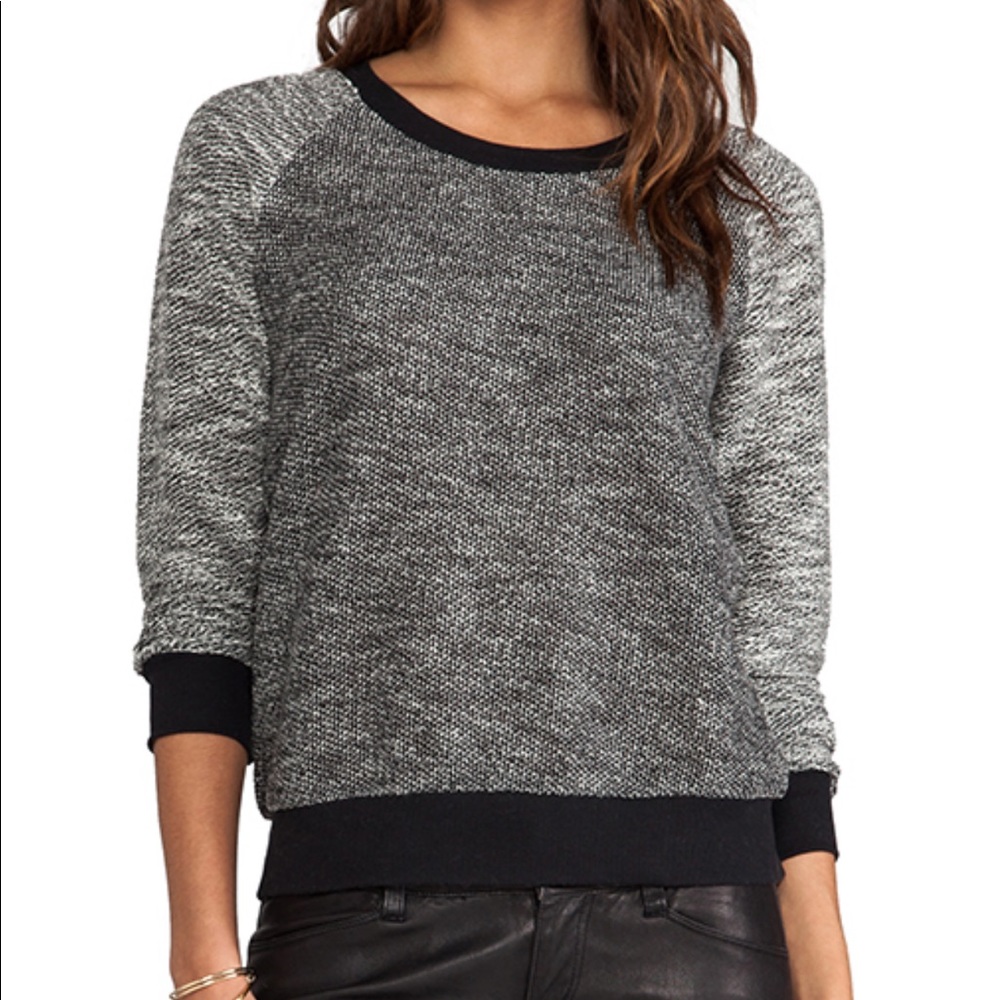 Splendid Boucle Active Pullover Sweater - image 1